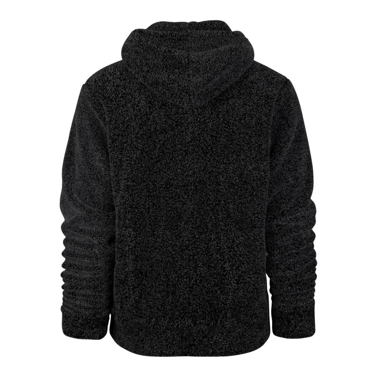 Los Angeles Dodgers MLB Jet Black Core Long Loop Fuzzy Hood Official Sports Fan Gear Popular MLB Style Fan Collection