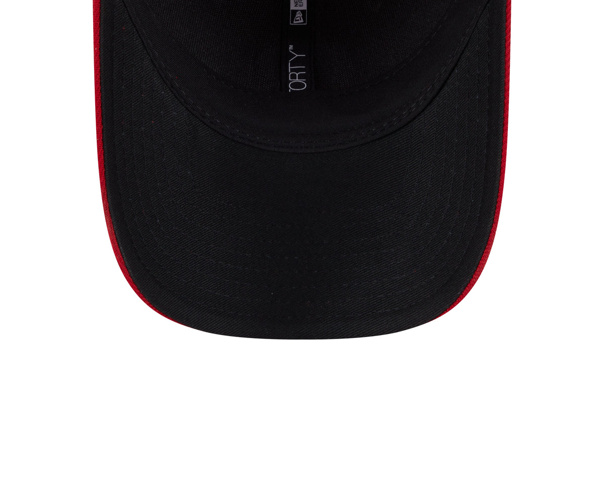 Philadelphia Phillies Red New Era Player Replica M-Crown 9FORTY Adjustable Hat Official Team Hat Sports Fan Cap Official MLB Team Hat Baseball Fan Cap