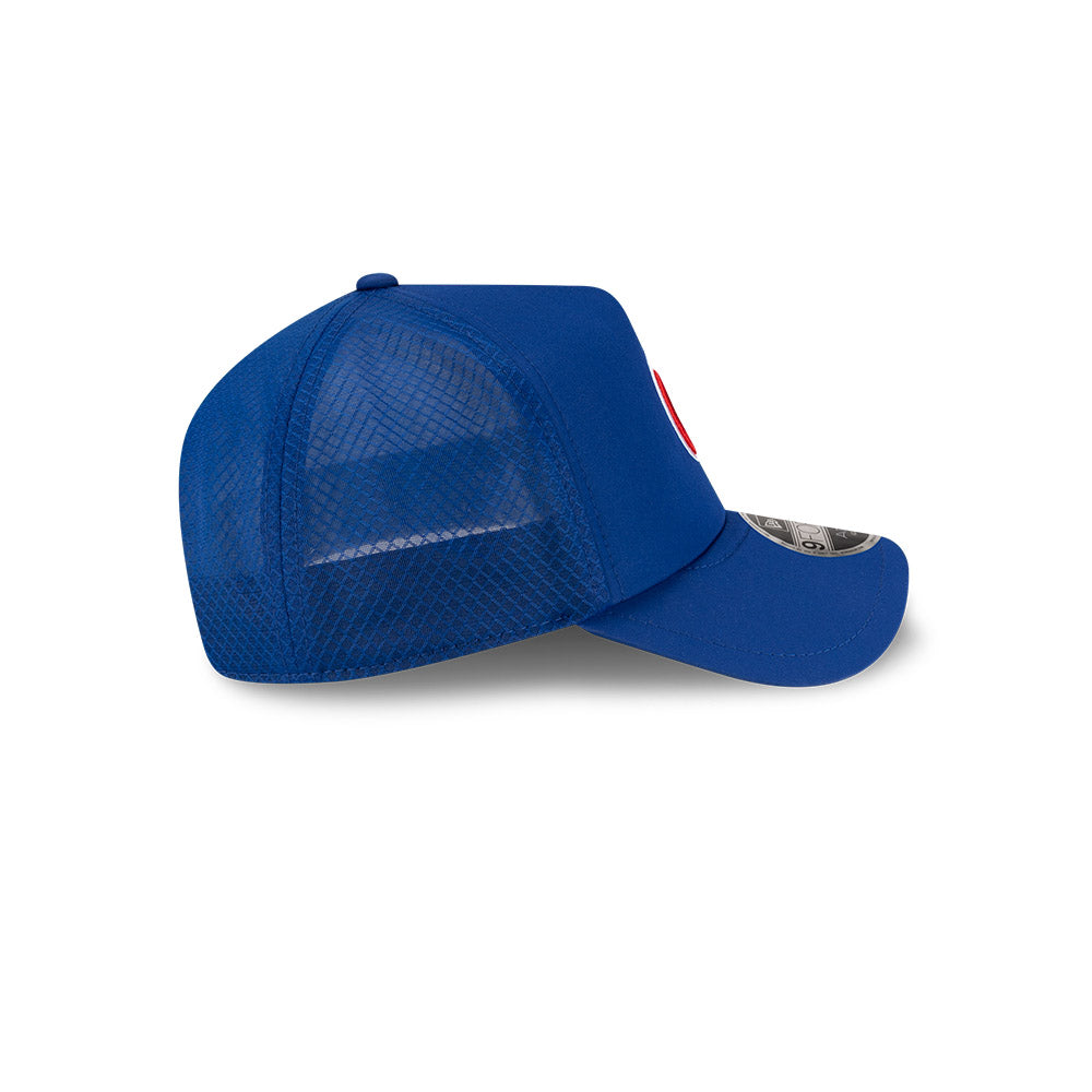 Chicago Cubs New Era 2026 Batting Practice 9Forty APEX C Logo Snap Adjustable Hat-Royal Official Team Hat Sports Fan Cap Official MLB Team Hat Basebal