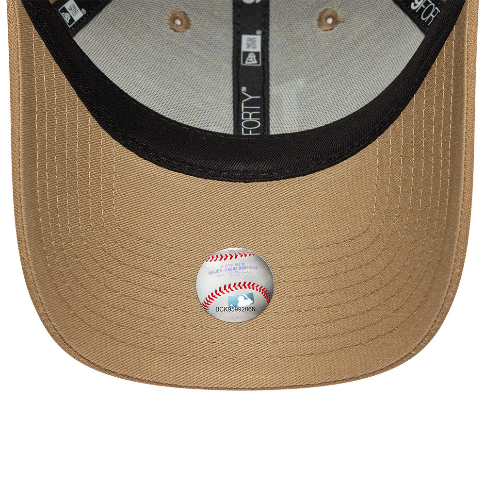 Los Angeles Dodgers MLB Linnen 9FORTY Women Strapback Snapback New Era Official Team Hat Sports Fan Cap Official MLB Team Hat Baseball Fan Cap