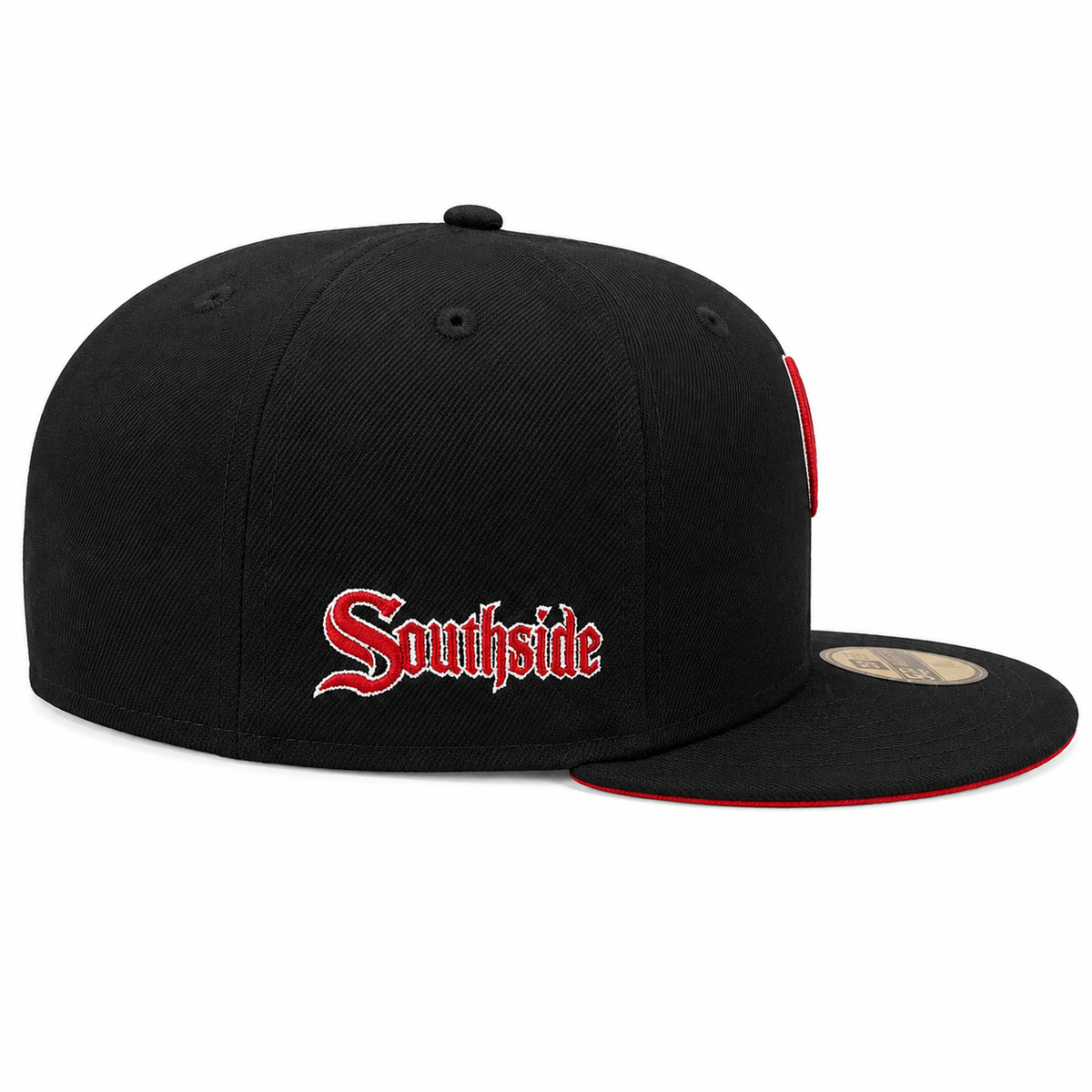 Chicago White Sox New Era City Connect Red Black 59FIFTY Fitted Hat Official Team Hat Sports Fan Cap Official MLB Team Hat Baseball Fan Cap