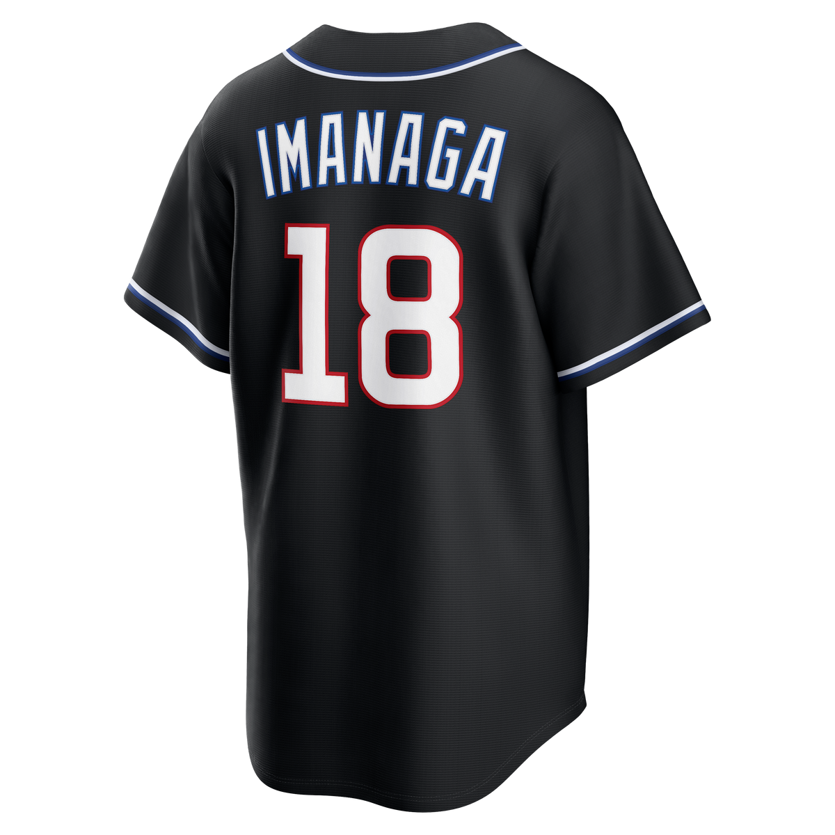 Men s Chicago Cubs Shota Imanaga Nike Black Carbon Replica Jersey Official Team Jersey Sports Fan Apparel Official MLB Team Apparel Baseball Fan Gear