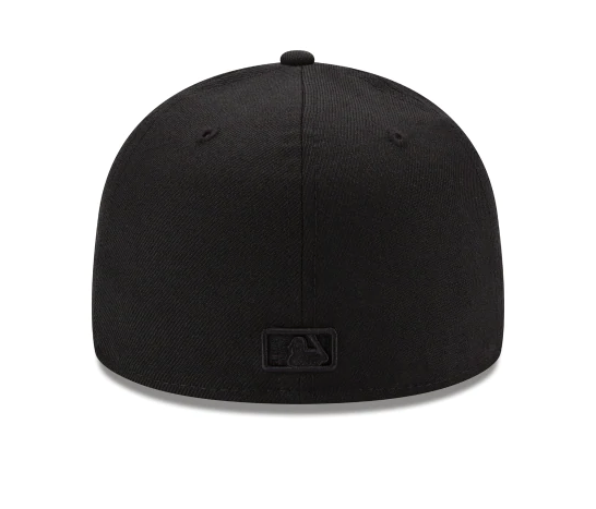 Los Angeles Dodgers Tonal Black On Black 59Fifty Fitted Hat Official Team Hat Sports Fan Cap Official MLB Team Hat Baseball Fan Cap