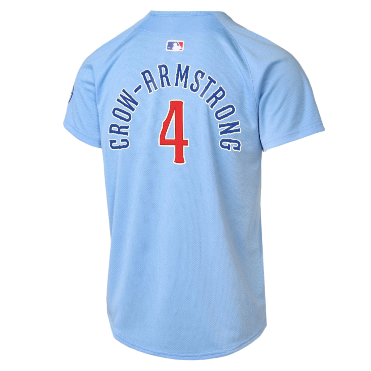 NIKE Youth Chicago Cubs Pete Crow-Armstrong Light Blue 2nd Alternate Limited Replica Jersey Official Team Jersey Sports Fan Apparel Official MLB Team