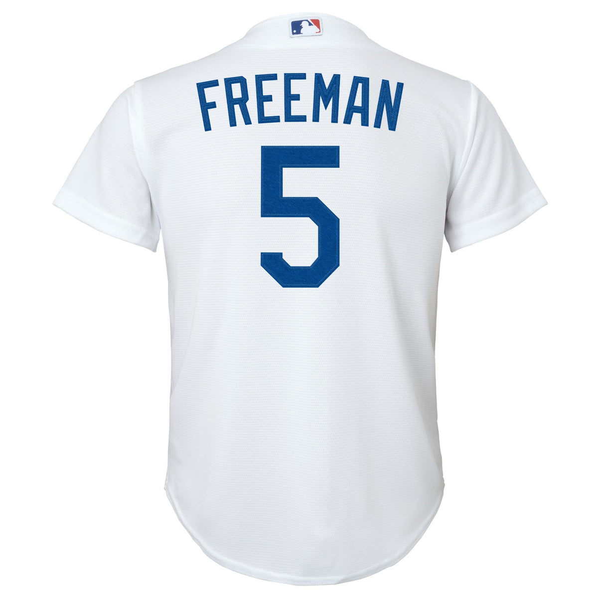Youth Freddie Freeman Los Angeles Dodgers White Home Replica Player Jersey Official Team Jersey Sports Fan Apparel Official MLB Team Apparel Baseball