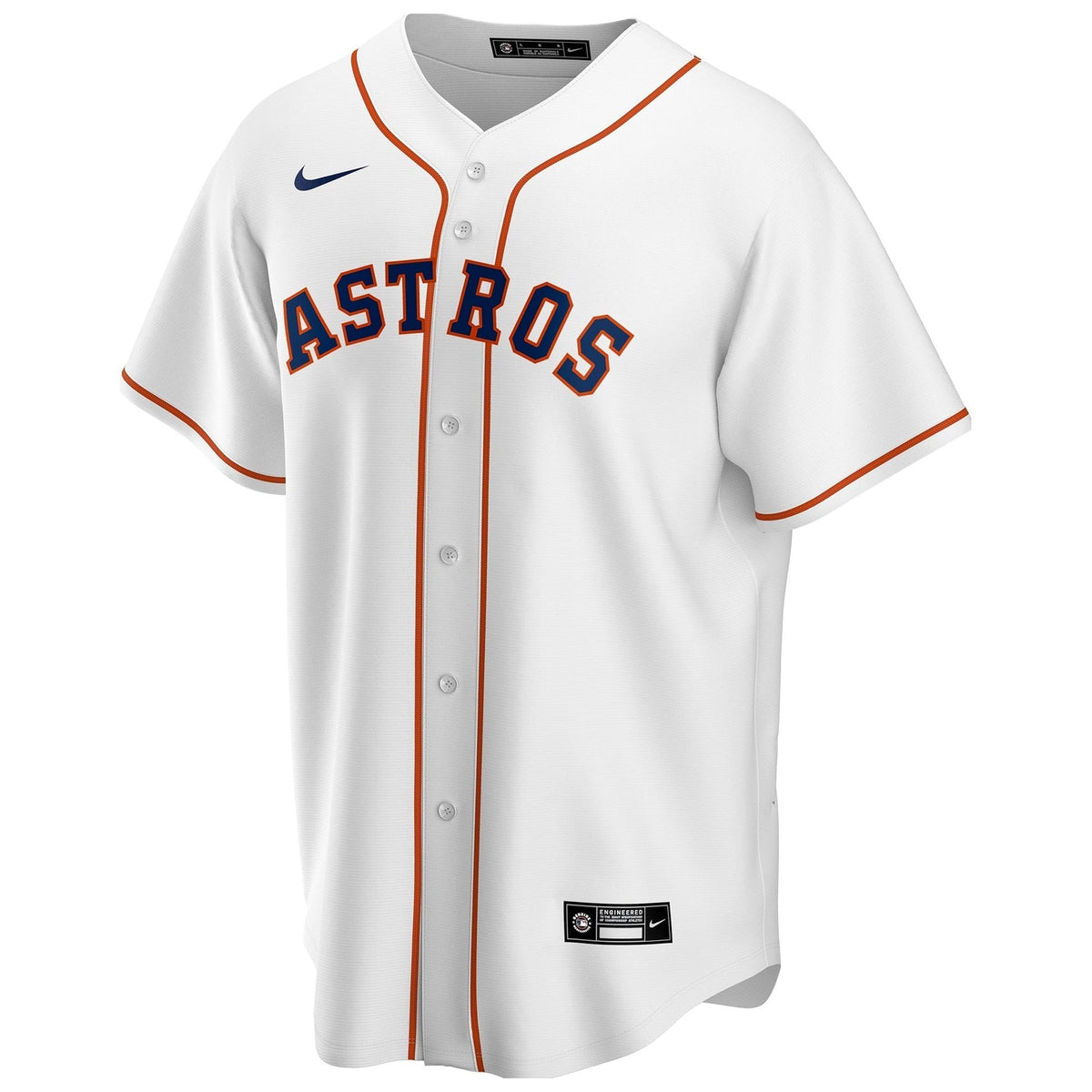 Nike - MLB Jersey - Houston Astros - Home Official Team Jersey Sports Fan Apparel Official MLB Team Apparel Baseball Fan Gear