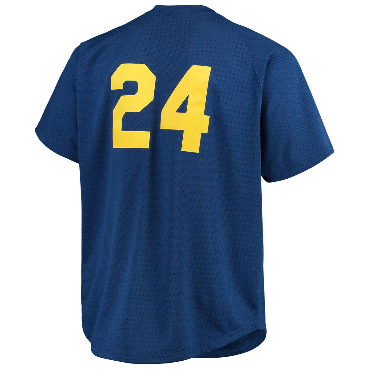 Men s Seattle Mariners Ken Griffey Jr 1991 Mitchell And Ness Royal Blue Cooperstown Collection Mesh Batting Practice Jersey Official Team Jersey Sport