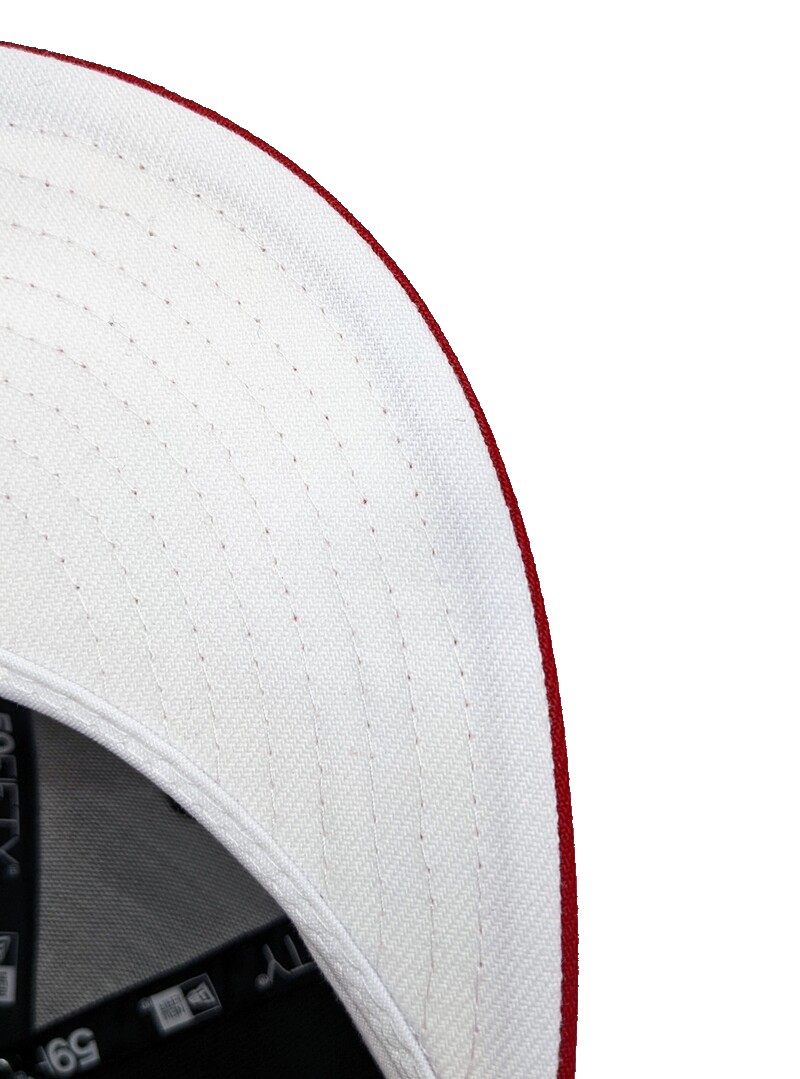 Iowa Cubs New Era MILB 2 Tone Black Red 59FIFTY Fitted Hat Official Team Hat Sports Fan Cap Official MLB Team Hat Baseball Fan Cap