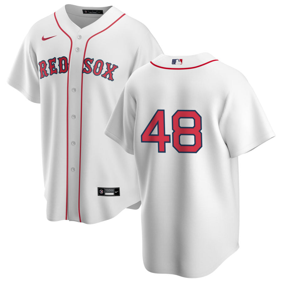 Men s Nike Boston Red Sox Lee Smith 48 Home Official Replica Player Jersey Official Team Jersey Sports Fan Apparel Official MLB Team Apparel Baseball