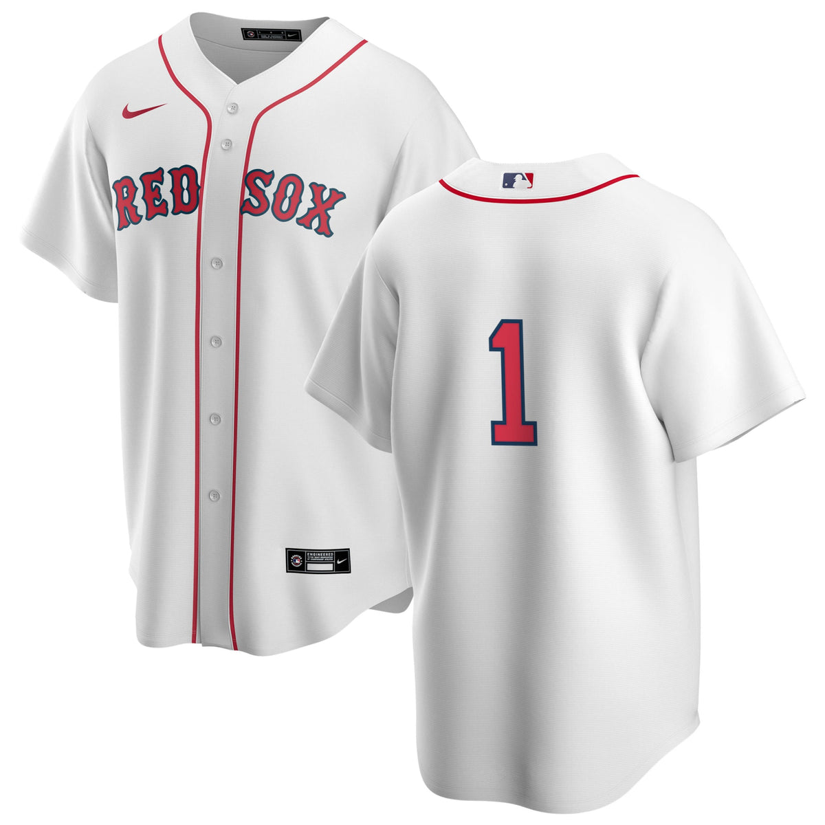 Men s Nike Boston Red Sox Bobby Doerr 1 Home Official Replica Player Jersey Official Team Jersey Sports Fan Apparel Official MLB Team Apparel Baseball