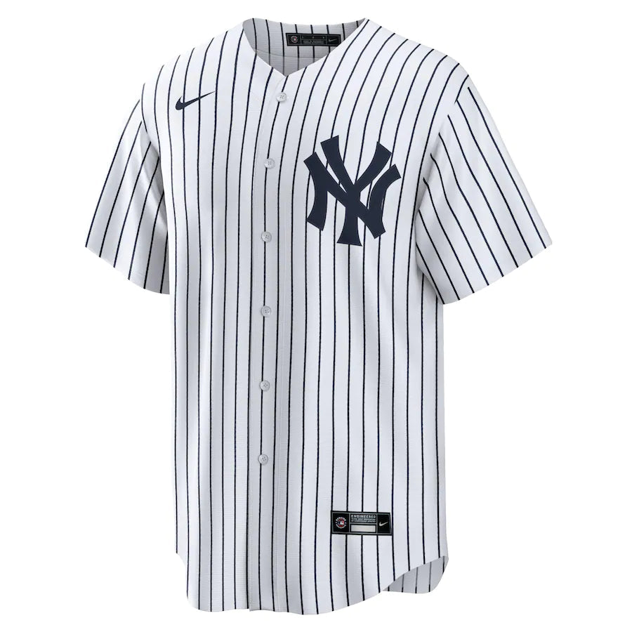 Men s Nike Ben Rice 22 White New York Yankees Home Official Replica Player Jersey Official Team Jersey Sports Fan Apparel Official MLB Team Apparel Ba