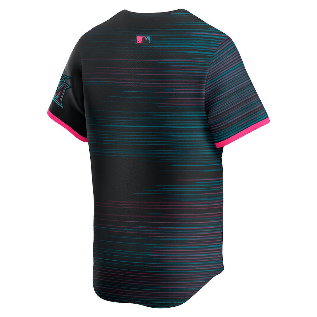 Miami Marlins MLB City Connect Limited Jersey Nike Official Team Jersey Sports Fan Apparel Official MLB Team Apparel Baseball Fan Gear