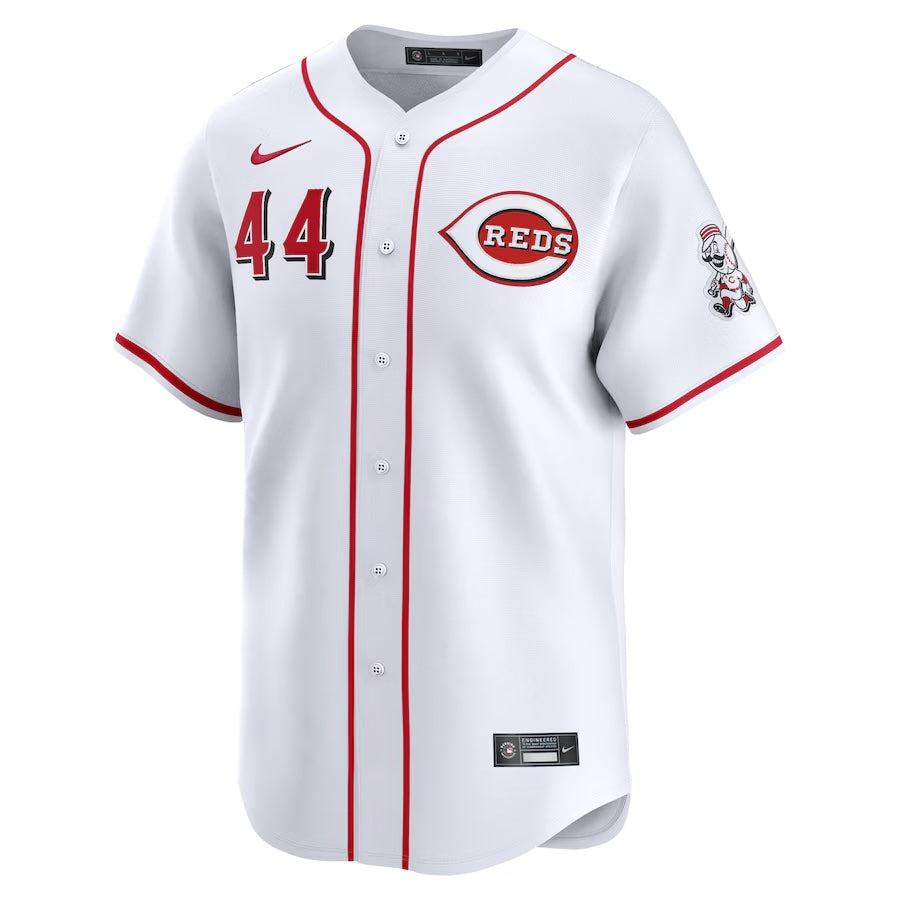Youth Elly De La Cruz Cincinnati Reds NIKE White Home Limited Replica Jersey Official Team Jersey Sports Fan Apparel Official MLB Team Apparel Basebal