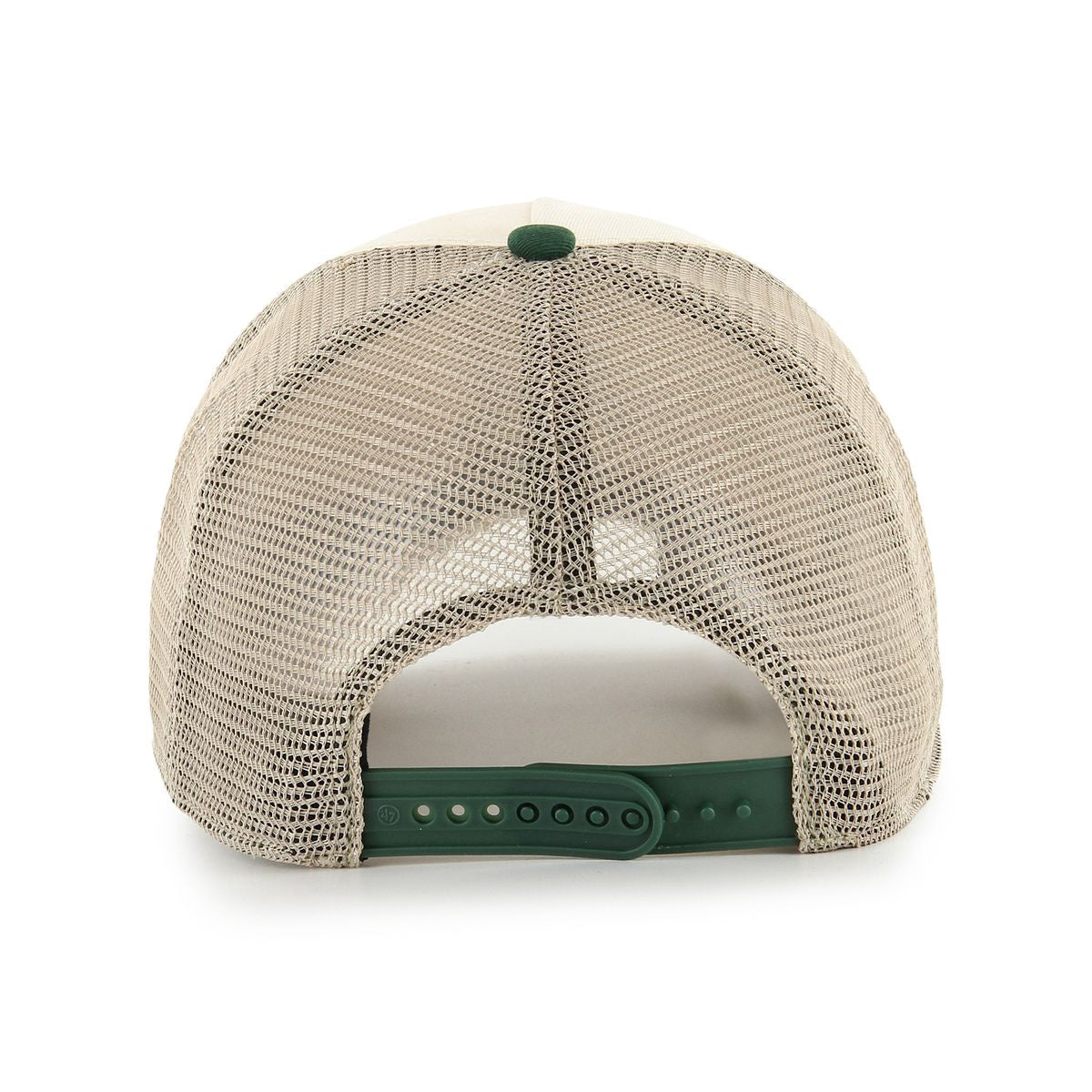 New York Yankees MLB Ballpark Mesh TT 47 Offside DT Beige Green Official Sports Fan Gear Popular MLB Style Fan Collection
