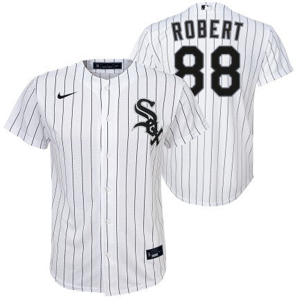 Chicago White Sox Luis Robert Child Nike Home Replica Jersey Official Team Jersey Sports Fan Apparel Official MLB Team Apparel Baseball Fan Gear