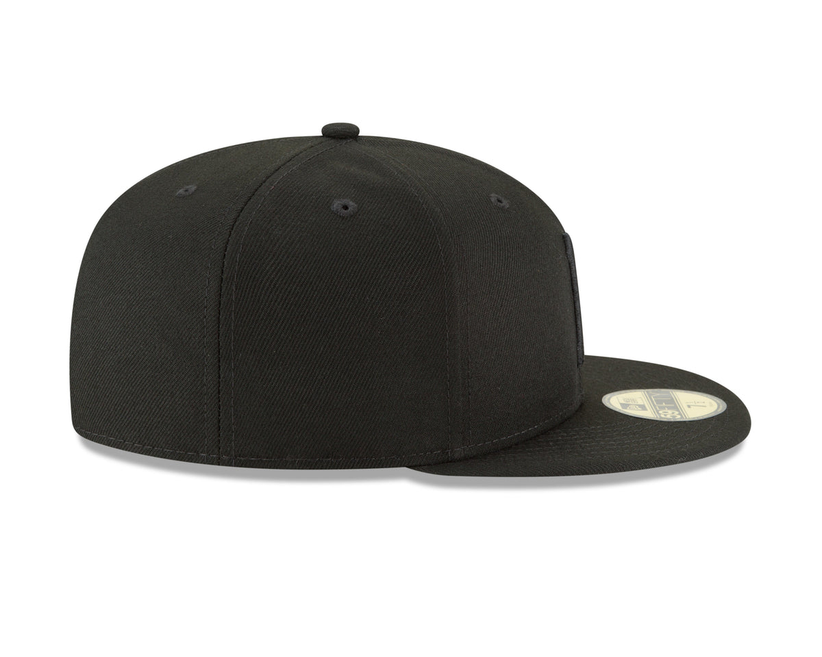 Men s Pittsburgh Pirates New Era Black Tonal 59FIFTY Fitted Hat Official Team Hat Sports Fan Cap Official MLB Team Hat Baseball Fan Cap