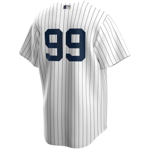 Men s Nike Aaron Judge 99 White New York Yankees Home Official Replica Player Jersey Official Team Jersey Sports Fan Apparel Official MLB Team Apparel