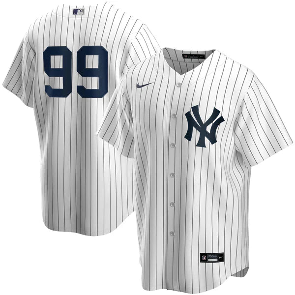 Men s Nike Aaron Judge 99 White New York Yankees Home Official Replica Player Jersey Official Team Jersey Sports Fan Apparel Official MLB Team Apparel