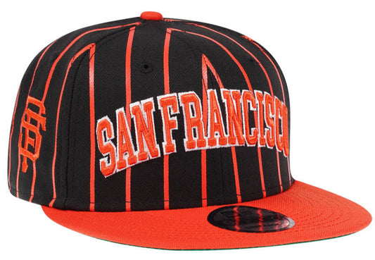 San Francisco Giants Black Orange City Arch New Era 9FIFTY Snapback Hat Official Team Hat Sports Fan Cap Official MLB Team Hat Baseball Fan Cap