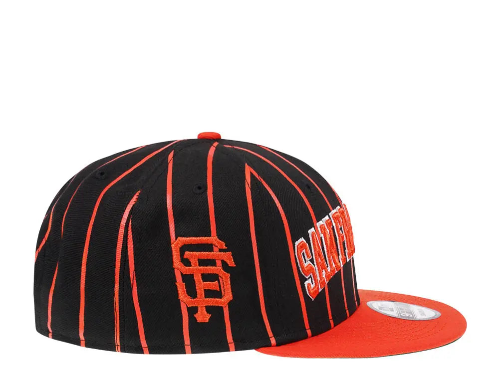 San Francisco Giants Black Orange City Arch New Era 9FIFTY Snapback Hat Official Team Hat Sports Fan Cap Official MLB Team Hat Baseball Fan Cap