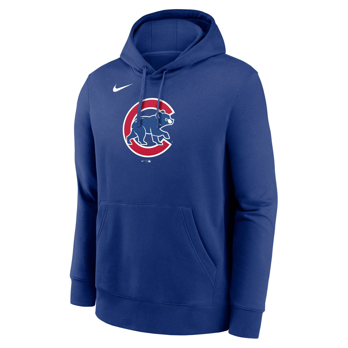 Mens Chicago Cubs Nike Inside Job Royal Hoodie Official MLB Team Apparel Baseball Fan Gear