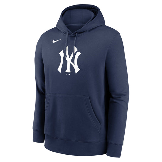 Mens New York Yankees Nike Navy Blue Inside Job Hoodie Official MLB Team Apparel Baseball Fan Gear