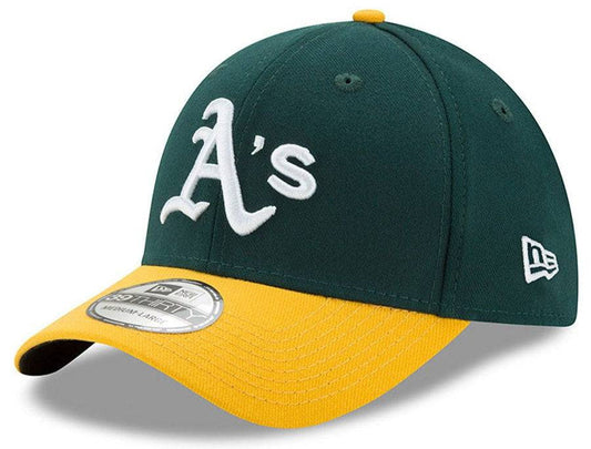 Men s Oakland Athletics New Era Green Yellow MLB Team Classic 39THIRTY Flex Hat Official Team Hat Sports Fan Cap Official MLB Team Hat Baseball Fan Ca