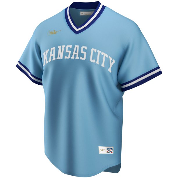 Men s Kansas City Royals George Brett Nike Light Blue Road Cooperstown Collection Team Jersey Official Team Jersey Sports Fan Apparel Official MLB Tea