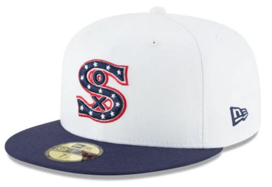 Chicago White Sox 1917 Cooperstown Collection 59Fifty Fitted Official Team Hat Sports Fan Cap Official MLB Team Hat Baseball Fan Cap