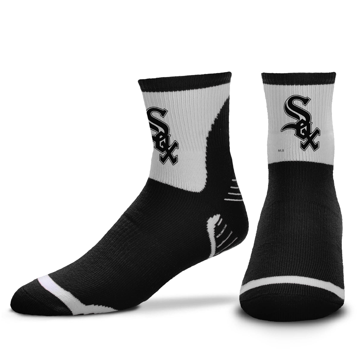 Men s Chicago White Sox SURGE FBF Crew Socks Official Sports Fan Gear Popular MLB Style Fan Collection