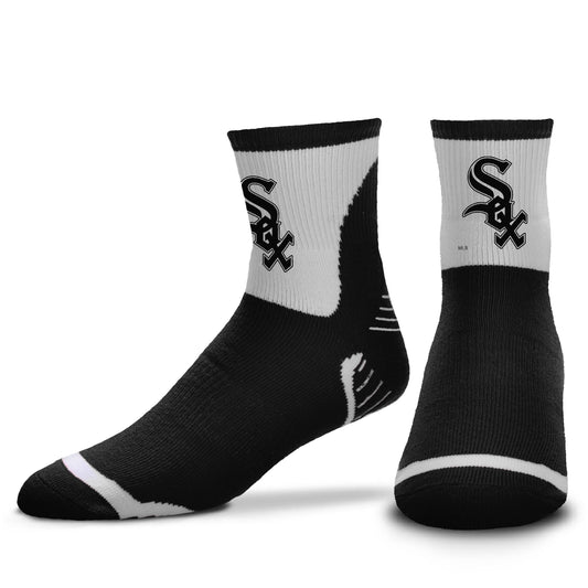 Men s Chicago White Sox SURGE FBF Crew Socks Official Sports Fan Gear Popular MLB Style Fan Collection