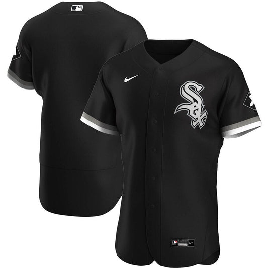 Men s Chicago White Sox Nike Black Alternate Authentic Official Team Jersey Sports Fan Apparel Official MLB Team Apparel Baseball Fan Gear