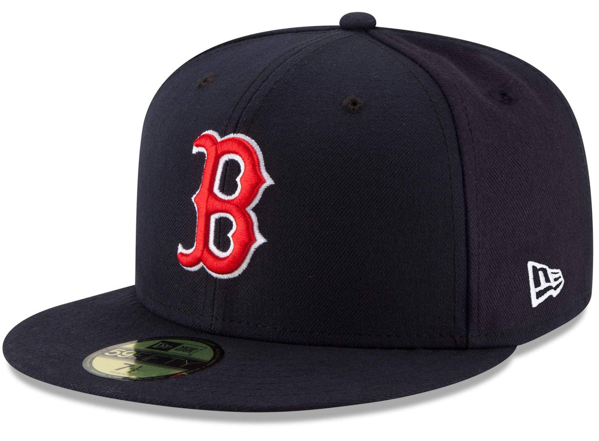 Men s Boston Red Sox New Era Navy Game Authentic Collection On-Field 59FIFTY Fitted Hat Official Team Hat Sports Fan Cap Official MLB Team Hat Basebal