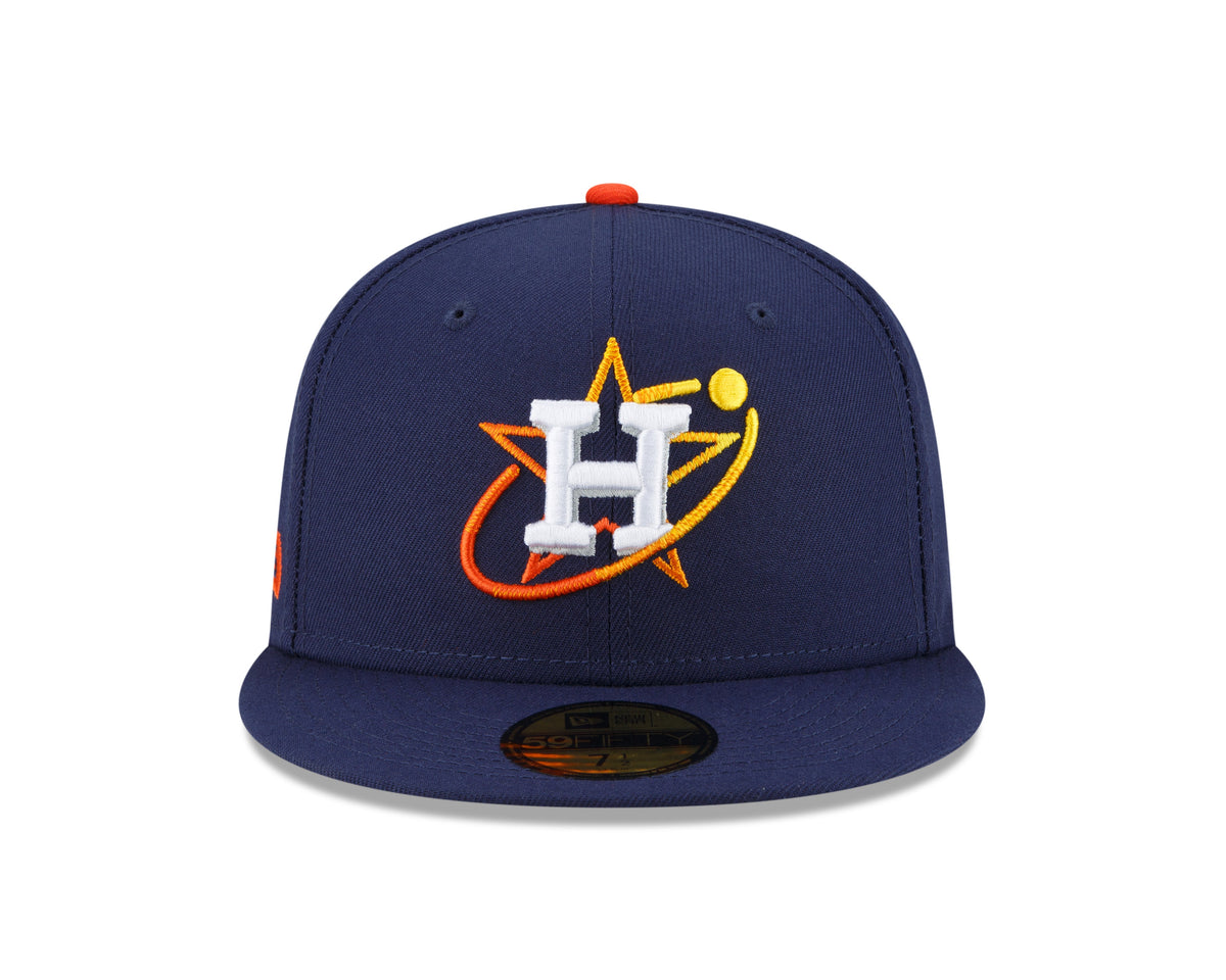 Men s Houston Astros New Era Navy City Connect 59FIFTY Fitted Hat Official Team Hat Sports Fan Cap Official MLB Team Hat Baseball Fan Cap