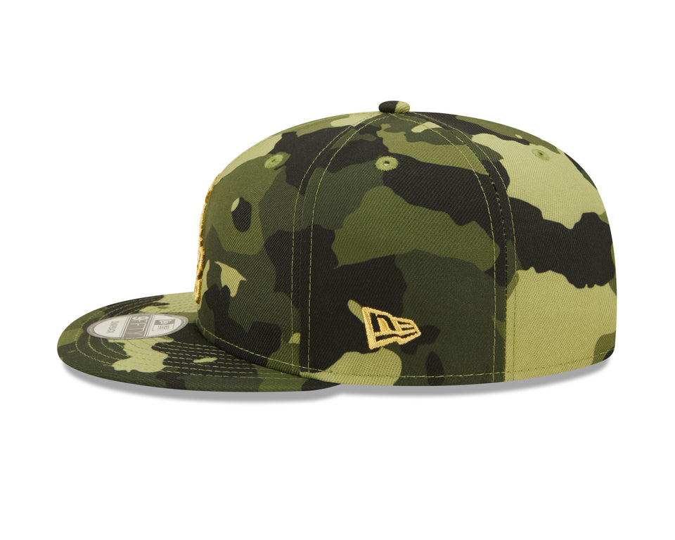 Men s Chicago White Sox New Era 2022 Armed Forces Day Camo 9FIFTY Snapback Adjustable Hat Official Team Hat Sports Fan Cap Official MLB Team Hat Baseb