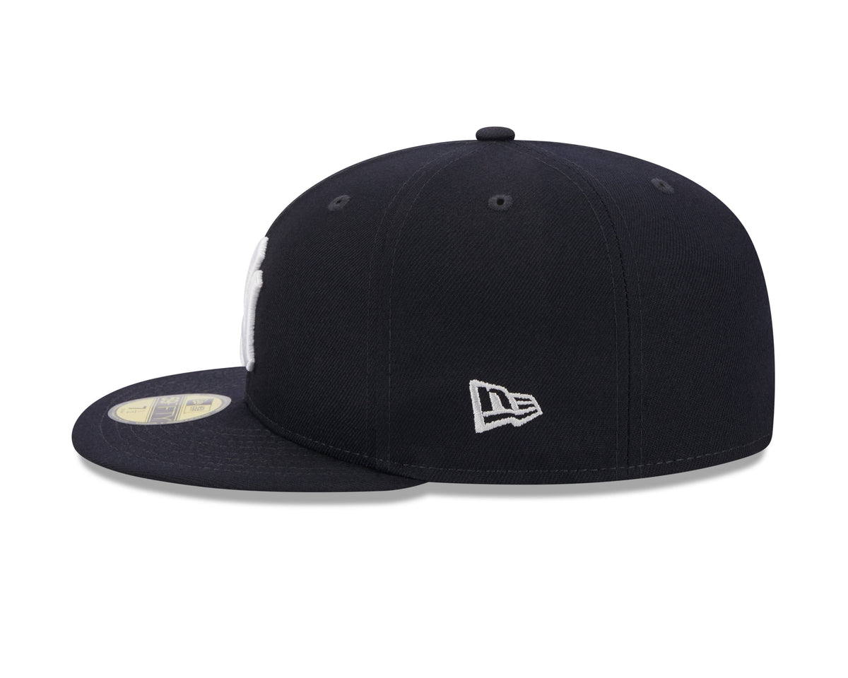 New York Yankees New Era Navy Arch 59FIFTY Fitted Hat Official Team Hat Sports Fan Cap Official MLB Team Hat Baseball Fan Cap