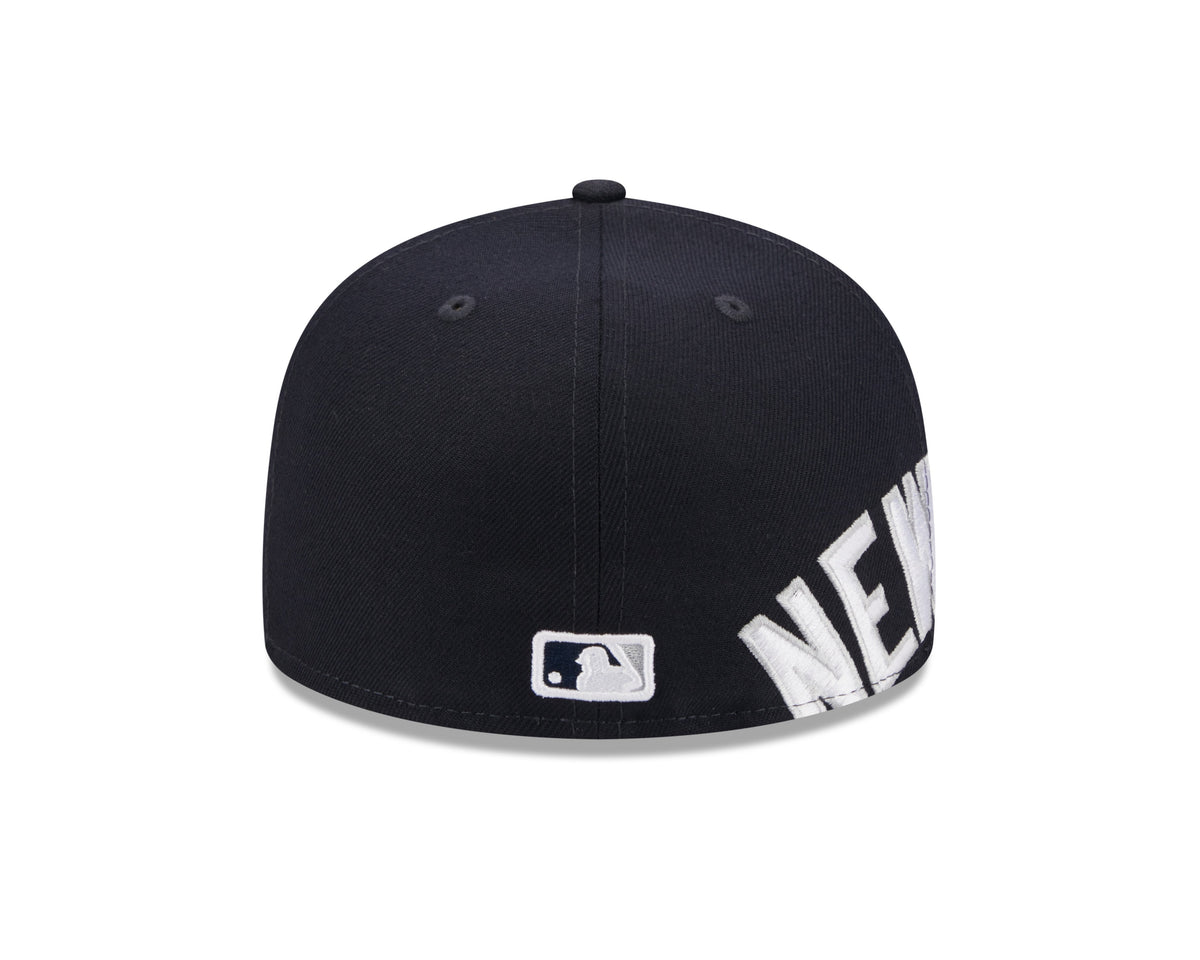 New York Yankees New Era Navy Arch 59FIFTY Fitted Hat Official Team Hat Sports Fan Cap Official MLB Team Hat Baseball Fan Cap