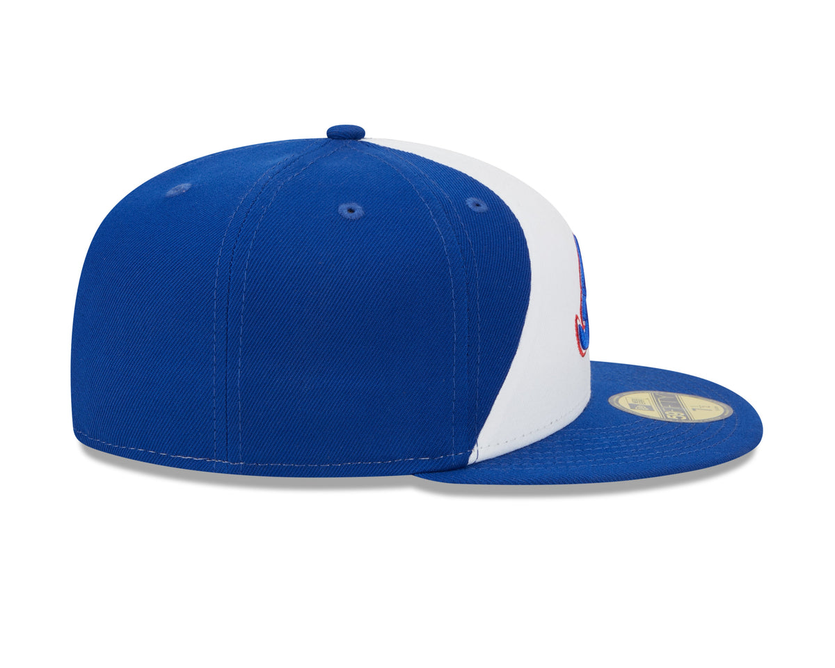 Atlanta Braves City Connect Royal White New Era 59FIFTY Fitted Hat Official Team Hat Sports Fan Cap Official MLB Team Hat Baseball Fan Cap