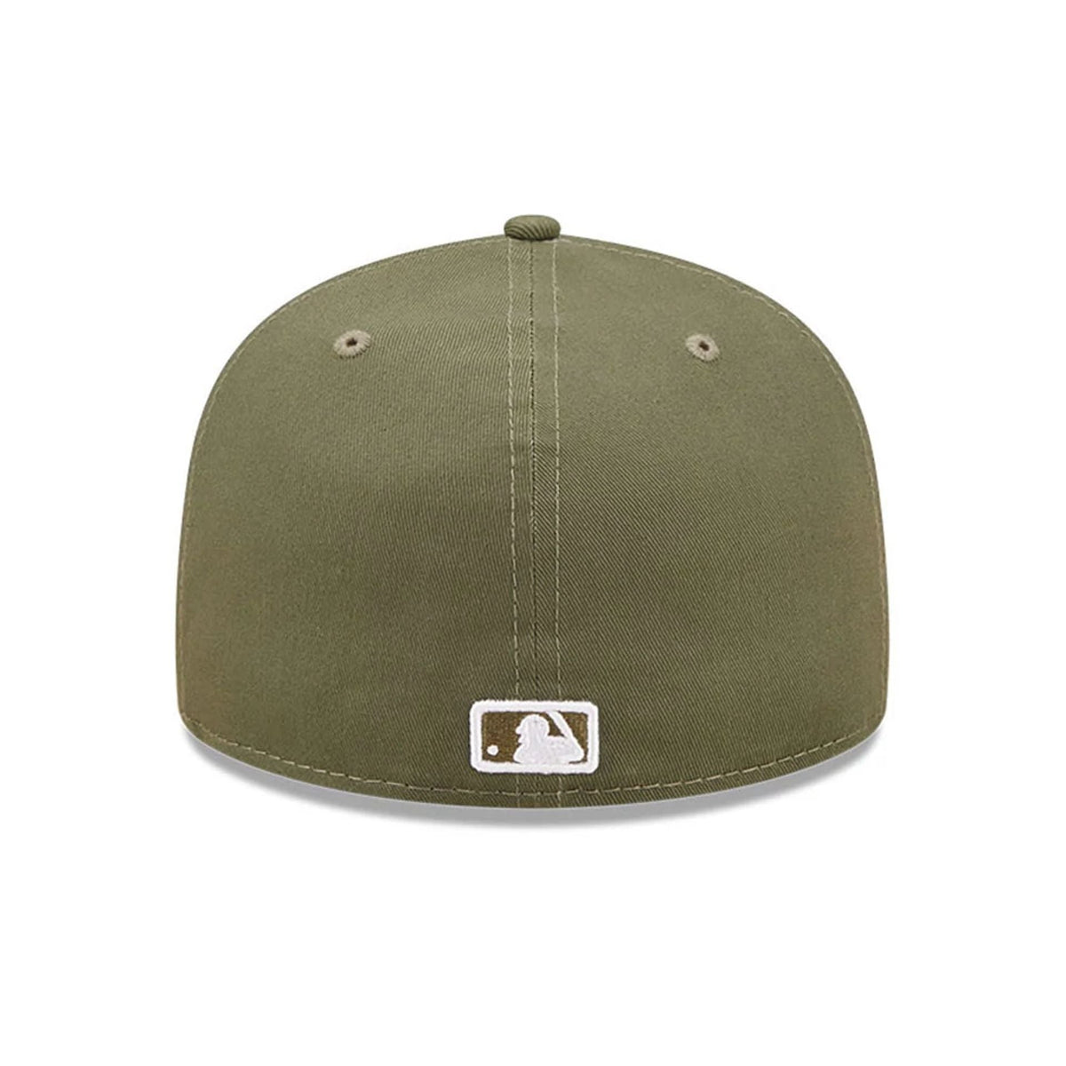 New York Yankees MLB League Essential 59FIFTY Fitted New Era Olive White Official Team Hat Sports Fan Cap Official MLB Team Hat Baseball Fan Cap