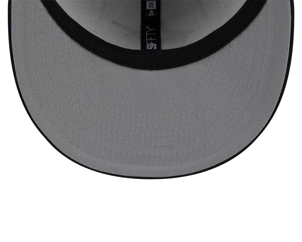 Men s Miami Marlins White 2024 Batting Practice 59FIFTY Fitted Hat Official Team Hat Sports Fan Cap Official MLB Team Hat Baseball Fan Cap