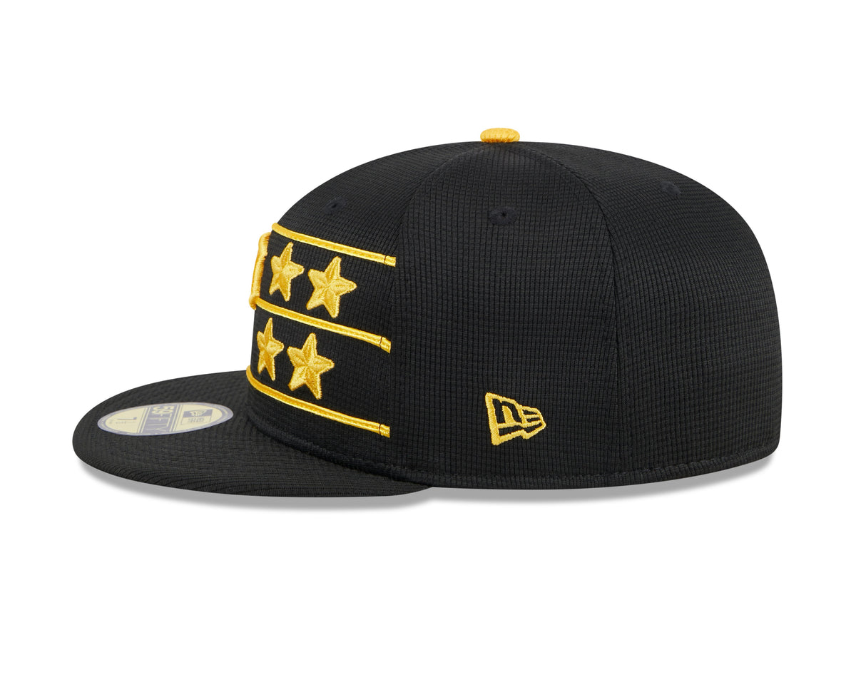 Men s Pittsburgh Pirates New Era Black 2024 Batting Practice 59FIFTY Fitted Hat Official Team Hat Sports Fan Cap Official MLB Team Hat Baseball Fan Ca