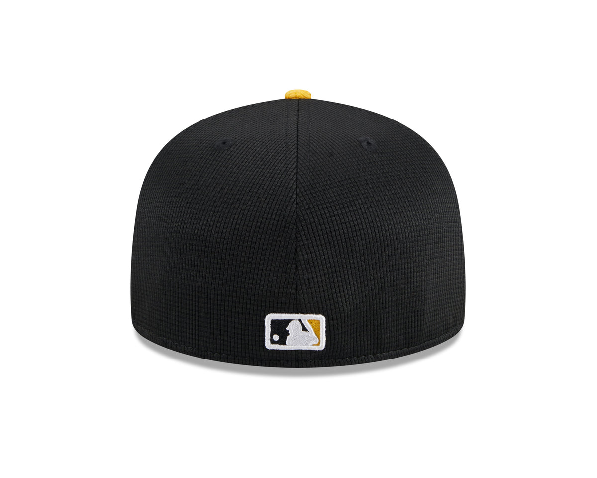 Men s Pittsburgh Pirates New Era Black 2024 Batting Practice 59FIFTY Fitted Hat Official Team Hat Sports Fan Cap Official MLB Team Hat Baseball Fan Ca