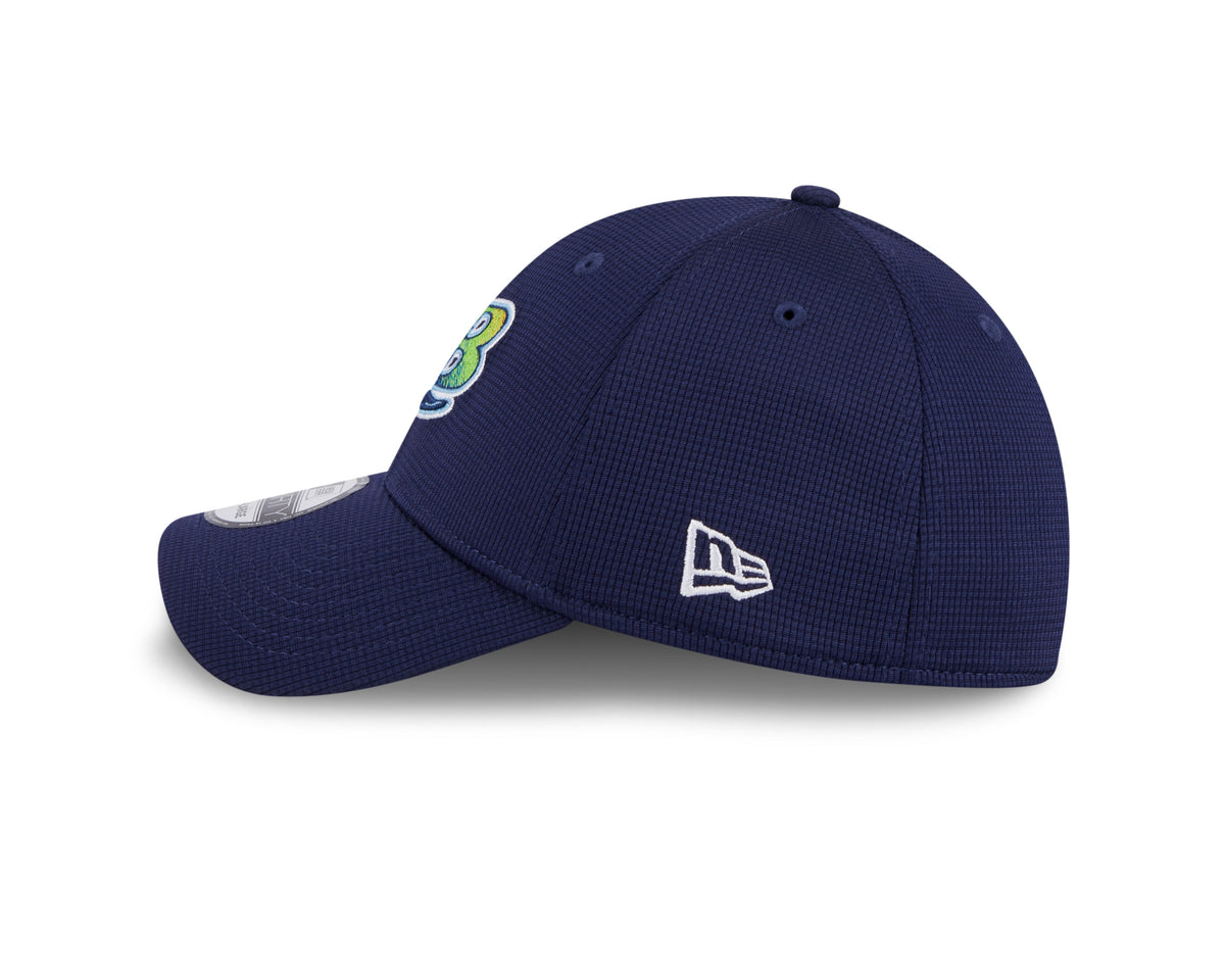 Men s Tampa Bay Rays New Era 2024 Batting Practice Navy 39THIRTY Flex-Fit Hat Official Team Hat Sports Fan Cap Official MLB Team Hat Baseball Fan Cap