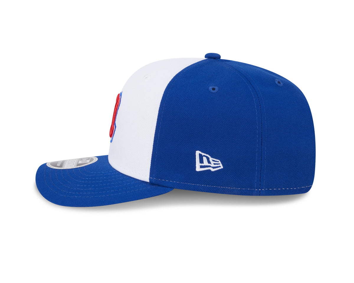 Atlanta Braves Cooperstown New Era 9SEVENTY Royal Adjustable Hat Official Team Hat Sports Fan Cap Official MLB Team Hat Baseball Fan Cap