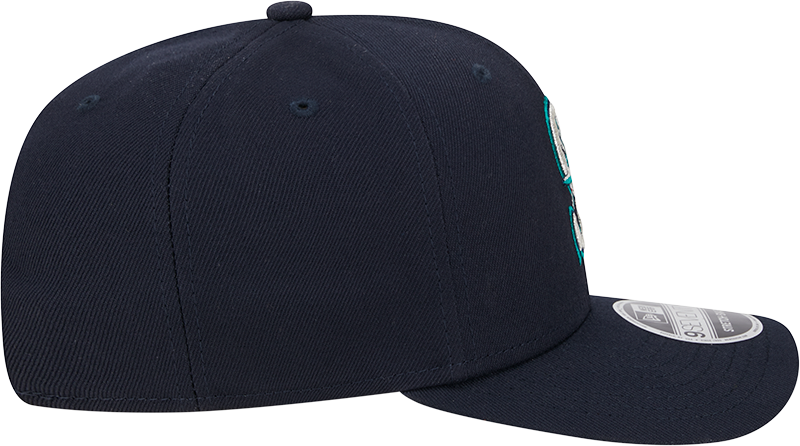 Seattle Mariners New Era Home Navy 9SEVENTY Adjustable Hat-Player Replica Official Team Hat Sports Fan Cap Official MLB Team Hat Baseball Fan Cap