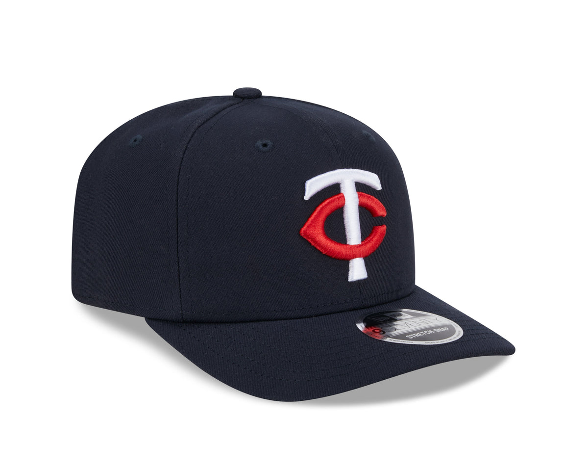 Minnesota Twins New Era Home Navy 9SEVENTY Adjustable Hat Official Team Hat Sports Fan Cap Official MLB Team Hat Baseball Fan Cap