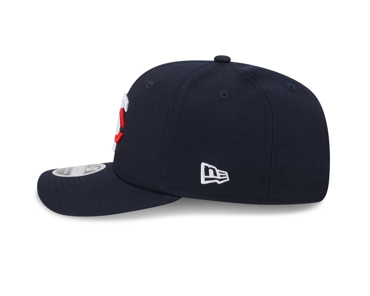 Minnesota Twins New Era Home Navy 9SEVENTY Adjustable Hat Official Team Hat Sports Fan Cap Official MLB Team Hat Baseball Fan Cap