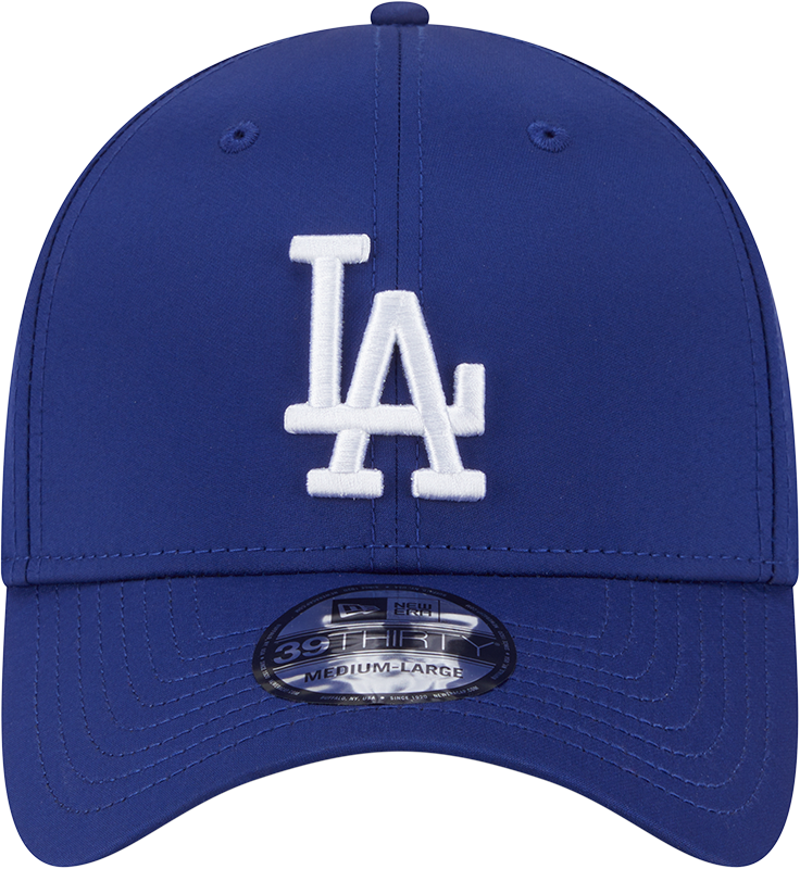 MLB Los Angeles Dodgers New Era Mid Perf 39THIRTY Flex Fit Hat - Royal Official Team Hat Sports Fan Cap Official MLB Team Hat Baseball Fan Cap