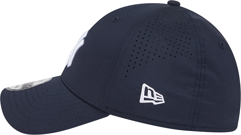 MLB New York Yankees New Era Mid Perf 39THIRTY Flex Fit Hat - Navy Official Team Hat Sports Fan Cap Official MLB Team Hat Baseball Fan Cap