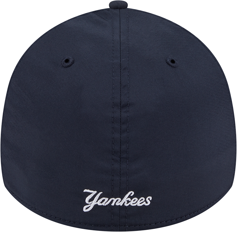 MLB New York Yankees New Era Mid Perf 39THIRTY Flex Fit Hat - Navy Official Team Hat Sports Fan Cap Official MLB Team Hat Baseball Fan Cap